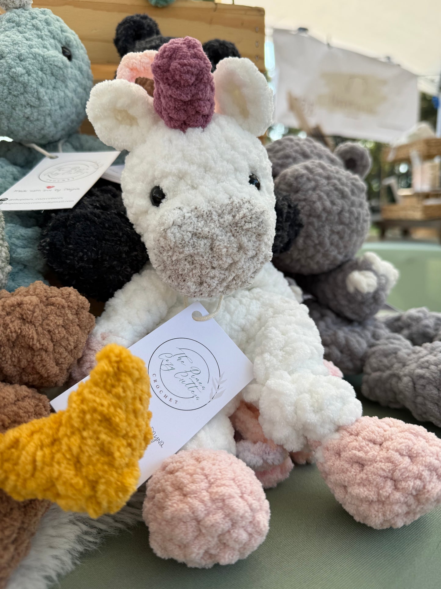 Mini Unicorn Lovey